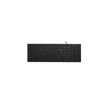 Клавиатура , USB, Delux DLK-180UB, Черный