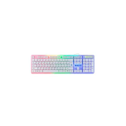 Клавиатура USB, Defender GK-172 RU, white, (45172)