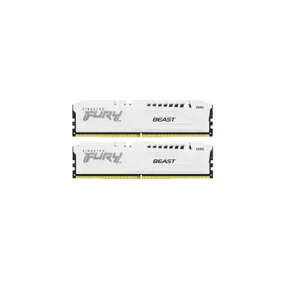 Комплект модулей памяти Kingston Fury Beast (AMD+Intel), KF560C36BWE2K2-32, DDR5, 32 GB, white