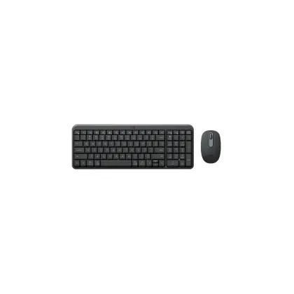 Клавиатура и мышь Bluetooth, Logitech MK250, Черный
