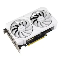 Видеокарта ASUS RX 9060 XT DUAL WHITE [DUAL-RX9060XT-16G-WHITE], 16 GB