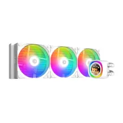 Система жидкостного охлаждения процессора ID-Cooling FX360 LCD WHITE