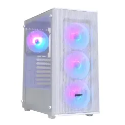 Корпус ATX midi tower FSP CMT196 , (без БП), WHITE
