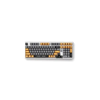 Клавиатура USB, MCHOSE UT98-3 , коричгевый-серый