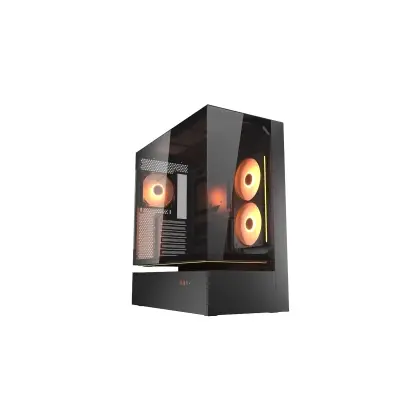 Корпус ATX midi tower Cougar CFV235 , (без БП), black