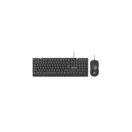 Клавиатура и мышь, USB, Defender York C-777, Черный (45779)