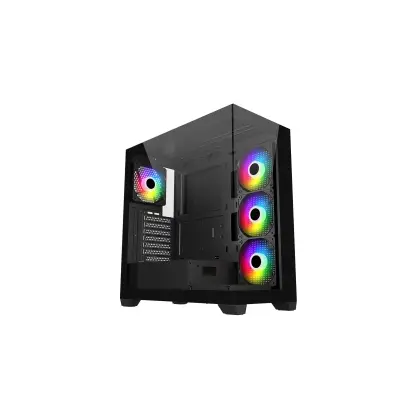 Корпус ATX midi tower FSP M340-BA, (без БП), Black