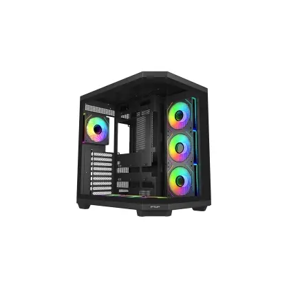 Корпус E-ATX midi tower FSP U580-BA, (без БП), Black