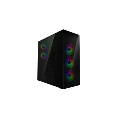 Корпус ATX midi tower Arctic Cooling Xtender VG ACPCC00016A, (без БП), Черный
