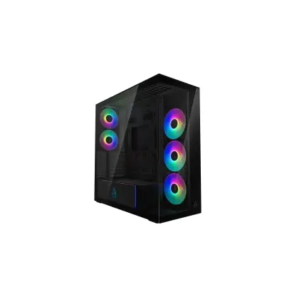 Корпус ATX midi tower Arctic Cooling Xtender ACPCC00018A, (без БП), Черный