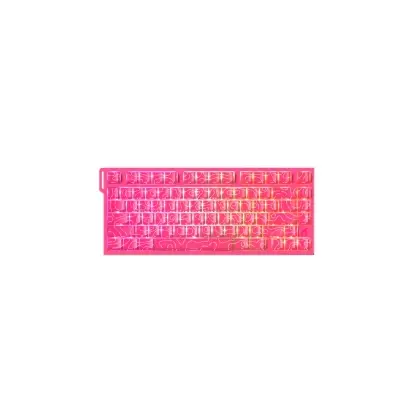 Клавиатура USB, Attack Shark R82 HE Berry Red, красный