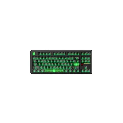 Клавиатура USB, Attack Shark X87 Ultra Shadow Jade, нефрит