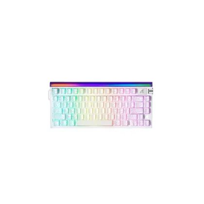 Клавиатура USB, Attack Shark R85 HE Wite Contour, Белый