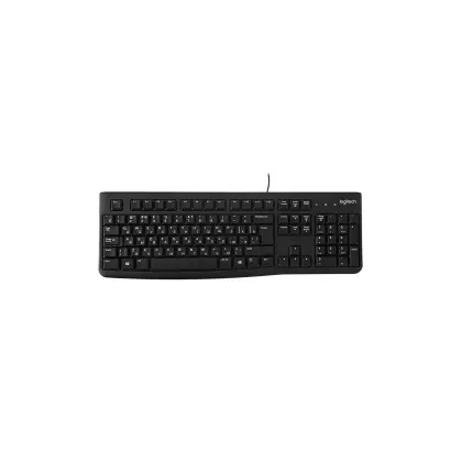Клавиатура USB, Logitech K120 [920-002522], Черный
