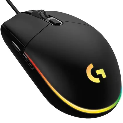 Мышь Logitech игровая Logitech G102 LIGHTSYNC, Black, 910-005823
