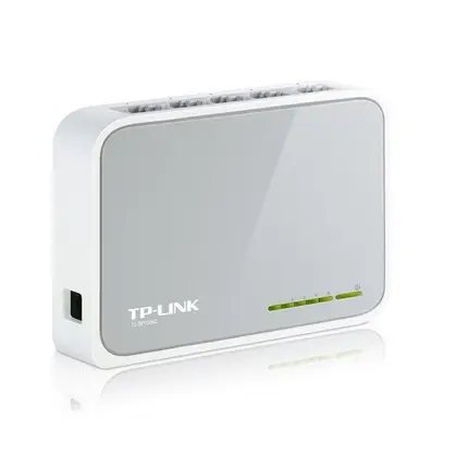 Коммутатор, TP-Link, TL-SF1005D, Миниатюрный, 5 портов 10/100M RJ45, Корпус пластик