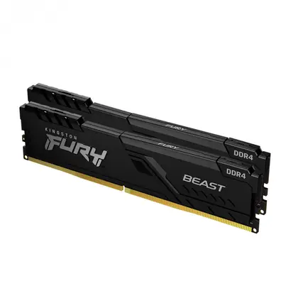Оперативная память Kingston Fury Beast 32GB (2x16GB) DDR4/3200MHz/DIMM/CL16 KF432C16BB1K2/32