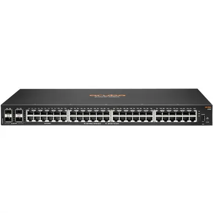 Коммутатор HPE Aruba Networking CX 6100 48G 4SFP+ Switch/Layer 2/48 x 10/100/1000BASE-T/4 x 1/10G SFP+/без PoE JL676A