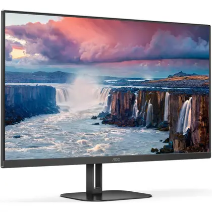 Монитор AOC 24V5CE 23.8" IPS/1920×1080/75Hz/4ms/HDMI/USB-C PD65W/USB 3.2 (Gen1) x4/Audio Out 3.5mm 24V5CE/BK