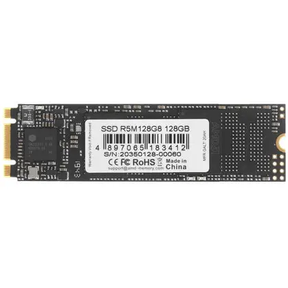 SSD накопитель AMD Radeon R5 Series 128GB M.2 2280/SATA/560MB/s Read/465MB/s Write R5M128G8