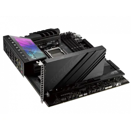 Материнская плата ROG CROSSHAIR X670E HERO AM5/AMD X670E/4xDDR5/5xM.2/2xPCI-E x16, Standard-ATX