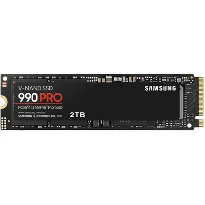 SSD накопитель Samsung 990 PRO 2TB M.2 2280/NVMe/PCIe 4.0/7450MB/s Read/6900MB/s Write MZ-V9P2T0BW