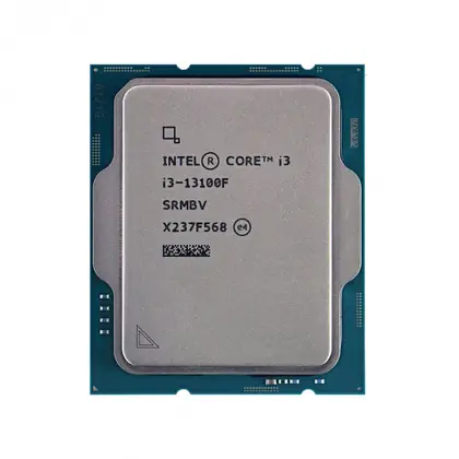 Процессор Intel Core i3-13100F 13th LGA1700/4C/8T/3.4GHz Base/4.5GHz Max/12MB/BOX