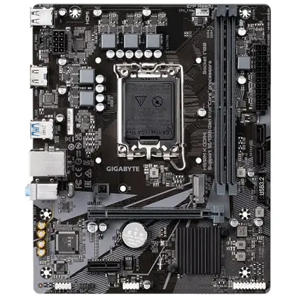 Материнская плата GIGABYTE H610M K DDR4 LGA1700/Intel H610/2xDDR4/1xM.2/1xPCI-E x16, Micro-ATX
