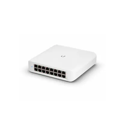 Коммутатор Ubiquiti USW-Lite-16-PoE Layer 2/16x1GbE/Без uplink/8xPoE+ 45W USW-Lite-16-POE-EU