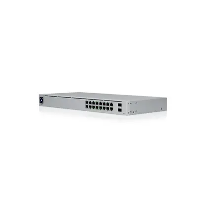 Коммутатор Ubiquiti USW-16-POE Layer 2/16x1GbE (8 PoE+)/2x1G SFP/PoE 42W USW-16-POE-EU