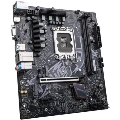 Материнская плата BATTLE-AX B760M-K D5 V20 LGA1700/Intel B760/2xDDR5/2xM.2/1xPCI-E x16, Micro-ATX