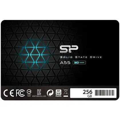 SSD накопитель Silicon Power Ace A55 256GB 2.5"/SATA III/460MB/s Read/450MB/s Write SP256GBSS3A55S25