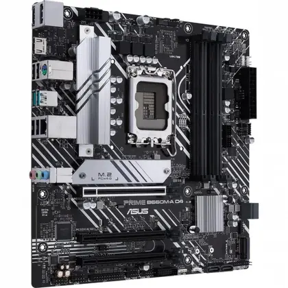 Материнская плата ASUS PRIME B660M-A D4-CSM LGA1700/Intel B660/4xDDR4/2xM.2/3xPCI-E x16, Micro-ATX