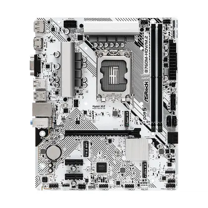 Материнская плата ASRock B760M-HDV/M.2 LGA1700/Intel B760/2xDDR5/2xM.2/1xPCI-E x16, Micro-ATX