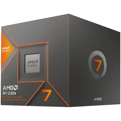 Процессор AMD Ryzen 7 8700G 8000 Series AM5/8C/16T/4.2GHz Base/5.1GHz Max/24MB/BOX