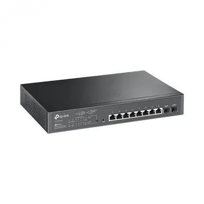 Коммутатор TP-Link SG2210MP Smart/10x1GbE (8 PoE+ RJ45, 2 SFP)/2x SFP/PoE+ 150W