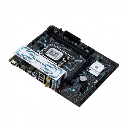 Материнская плата Maxsun MS-B760M Gaming WiFi Gank V2 LGA1700/Intel B760/2xDDR5/1xM.2/1xPCI-E x16, Micro-ATX