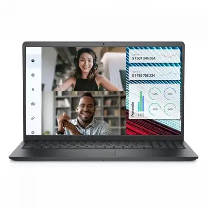 Notebook Dell/Vostro 3520/1y/Core i7/1255U/1,7 GHz/8 Gb/M.2 PCIe SSD/512 Gb/No ODD/Graphics/UHD/256 Mb/15,6 ''/1920x1080/Ubuntu/20.04/black