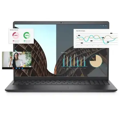 Notebook Dell/Vostro 3530/1y/Core i7/1355U/1,7 GHz/16 Gb (2x8Gb)/512Gb M.2 PCIe SSD/Intel Iris Xe/15,6 '' FHD/Wi-Fi 5/BT5/Win 11 Pro/black
