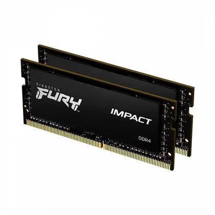 Оперативная память для ноутбука Kingston Fury Impact 32GB (2x16GB) DDR4/3200MHz/SO-DIMM KF432S20IBK2/32