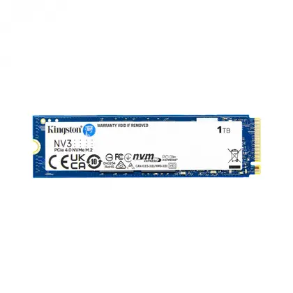 SSD накопитель Kingston NV3 1TB M.2 2280/NVMe/PCIe 4.0/6000MB/s Read/4000MB/s Write SNV3S/1000G