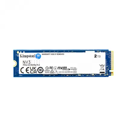 SSD накопитель Kingston NV3 2TB M.2 2280/NVMe/PCIe 4.0/6000MB/s Read/5000MB/s Write SNV3S/2000G
