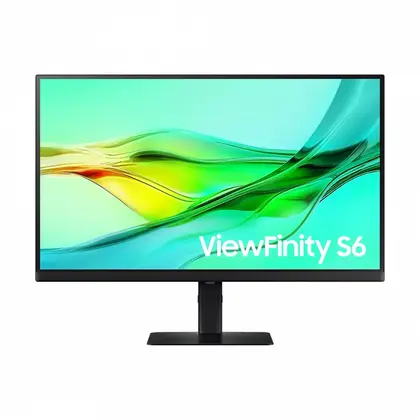 Монитор Samsung ViewFinity S6 S60UD 27" IPS/2560×1440/100Hz/5ms/USB-C(90W)/HDMI/DisplayPort/LAN LS27D604UAIXCI