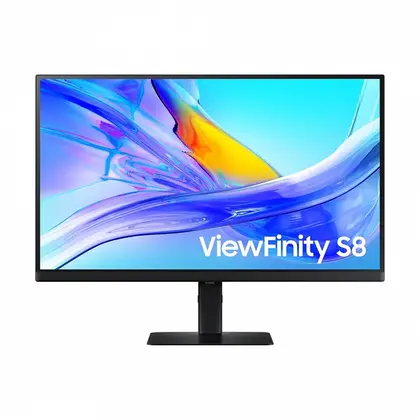Монитор Samsung S27D804UAI 27" IPS/3840×2160/60Hz/5ms/USB-C (90W)/HDMI/DisplayPort/USB 3.0 x3/LAN LS27D804UAIXCI