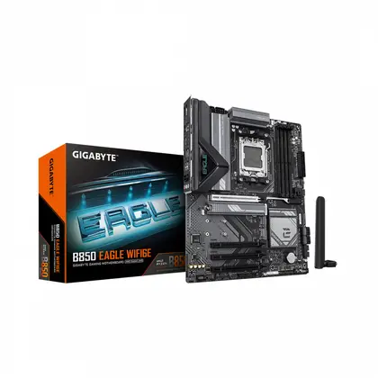 Материнская плата GIGABYTE B850 EAGLE WIFI6E AM5/AMD B850/4xDDR 5/3xM.2/1xPCI-E x16, Standard-ATX