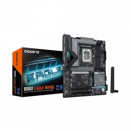 Материнская плата GIGABYTE B860 EAGLE WIFI6E LGA1851/Intel B860/4xDDR5/3xM.2/3xPCI-E x16, Standard-ATX