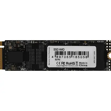 SSD накопитель AMD Radeon R3MP30128G8 128GB M.2 2280/NVMe/PCIe 3.0/1800MB/s Read/1250MB/s Write
