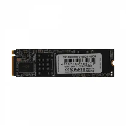 SSD накопитель AMD Radeon R3 Series 512GB M.2 2280/NVMe/PCIe 3.0/3300MB/s Read/2200MB/s Write R3MP30512G8