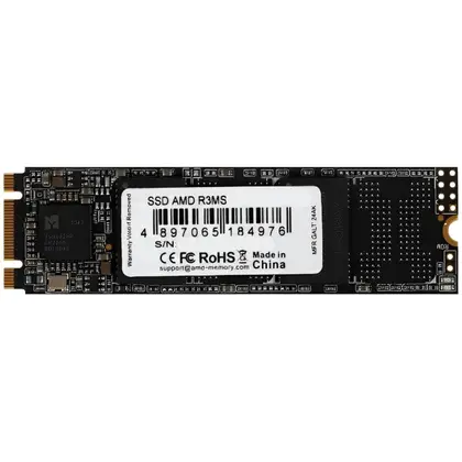 SSD накопитель AMD Radeon R3 512GB M.2 2280/SATA/550MB/s Read/480MB/s Write R3MS0512G8