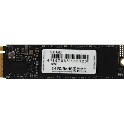 SSD накопитель AMD Radeon R3 Series 2TB M.2 2280/NVMe/PCIe 4.0/7000MB/s Read/6300MB/s Write R3MP42048G8